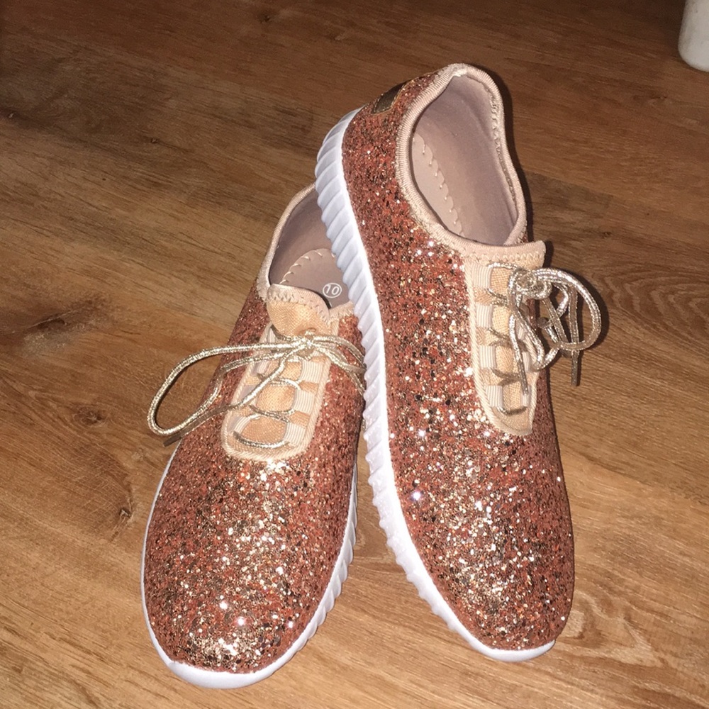 Glitter it up with these sneakers!